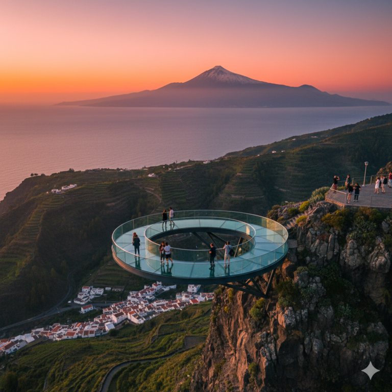 Miradores de cristal en España: Desafiando al vértigo desde las alturas