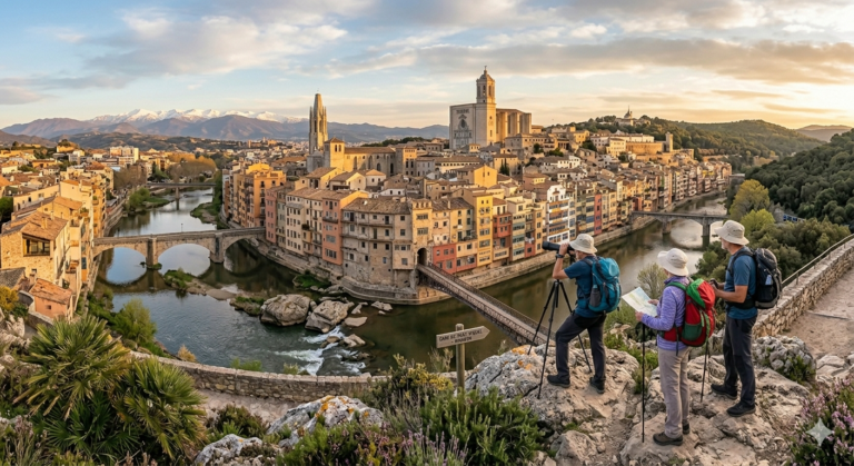 Artículo Técnico: La Atalaya de los Cuatro Ríos: 5 miradores técnicos para cartografiar Gerona